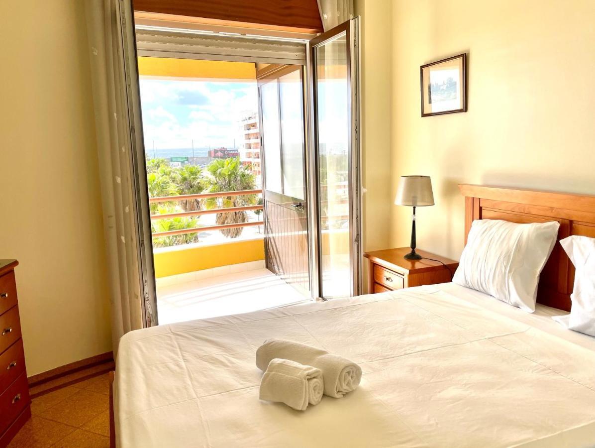 Cosy Sea View Apartment Costa de Caparica Eksteriør bilde